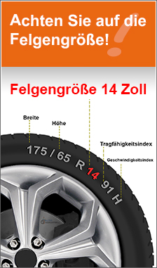 14 zoll felgengröße